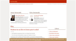 Desktop Screenshot of lecturalia.com